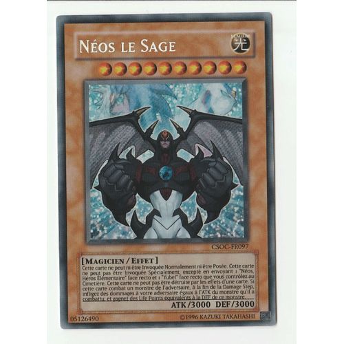 Yu-Gi-Oh! - Csoc-Fr097 - Néos Le Sage - Secret Rare
