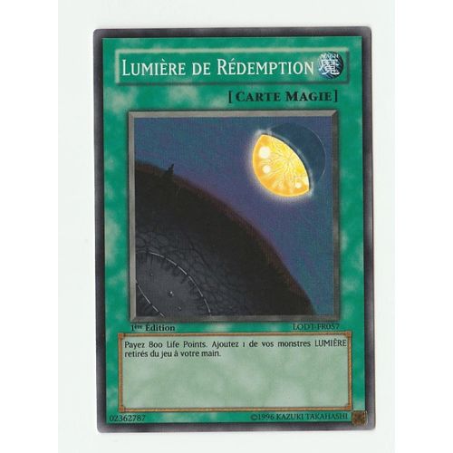 Yu-Gi-Oh! - Lodt-Fr057 - Lumière De Rédemption - Super Rare