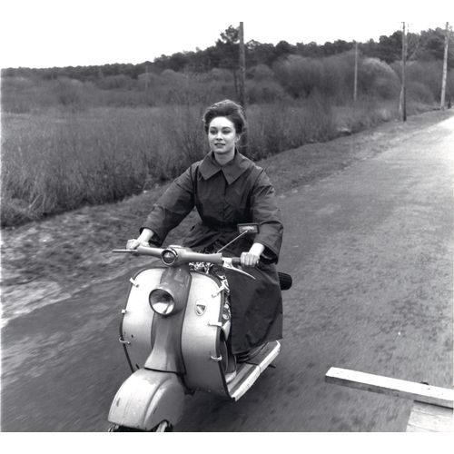 Danik Patisson - Les Mordus - 1960 - Photo Argentique - Scooter