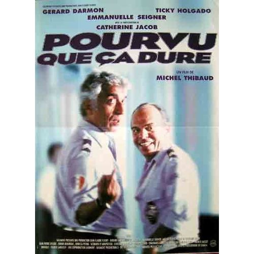 Pourvu Que Ça Dure - 1995 - Gérard Darmon - 40x56 Cm - Affiche Cinema Originale