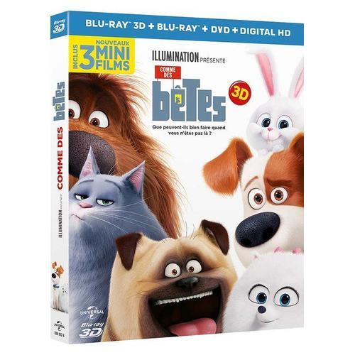 Comme Des Bêtes - Combo Blu-Ray 3d + Blu-Ray + Dvd + Copie Digitale