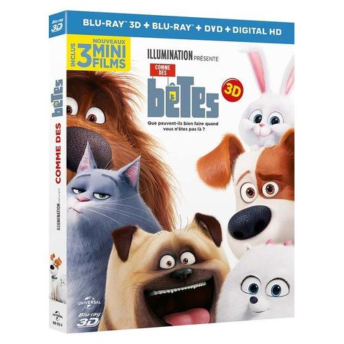 Comme Des Bêtes - Combo Blu-Ray 3d + Blu-Ray + Dvd + Copie Digitale