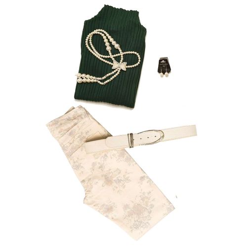 Miss Wear Line - Tenue Complète Pour La Demie Saison, Vert Et Beige