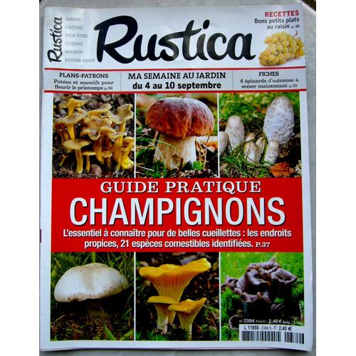 Rustica N°2384 Guide Pratique Des Champignons