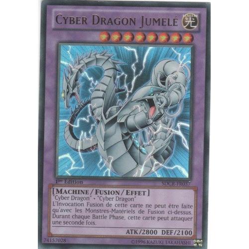 Yu-Gi-Oh! - Sdcr-Fr037 - Cyber Dragon Jumelé - Ultra Rare