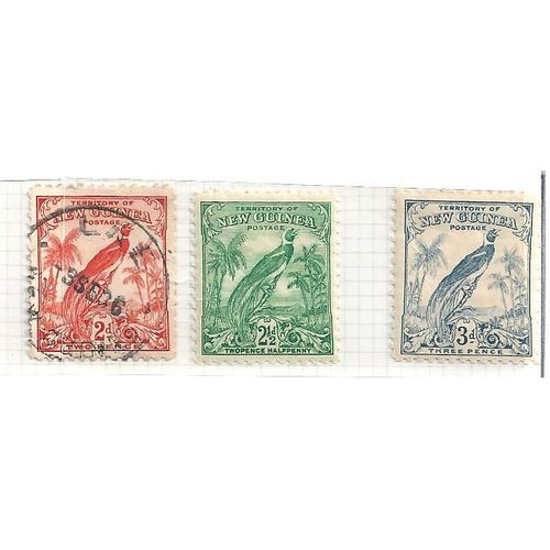 Nouvelle Guinée N° 43, 44 & 45