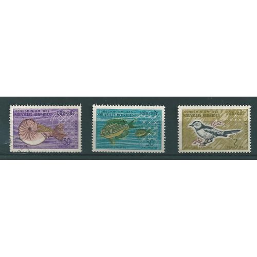 Nouvelles Hébrides N° 204 À 206