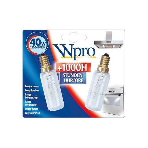 Lmh009 Ampoule Hottes - T25l - 40w X2 Pour Hotte Brandt