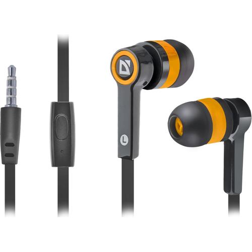 Defender Oreillette Pour Appareils Mobiles Chanceux Pulse 420 dans l'oreille Noir + Orange