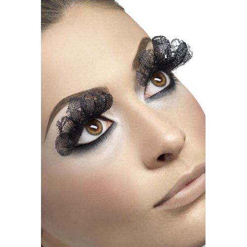 Faux Cils Longs Voile Noir Adulte Taille Unique