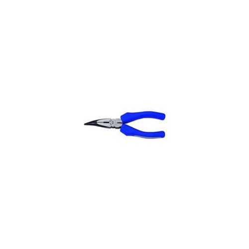 Pince à becs demi-ronds coudés    163 mm - 633106