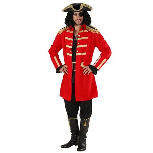 Déguisement Capitaine Pirate Rouge Homme Large