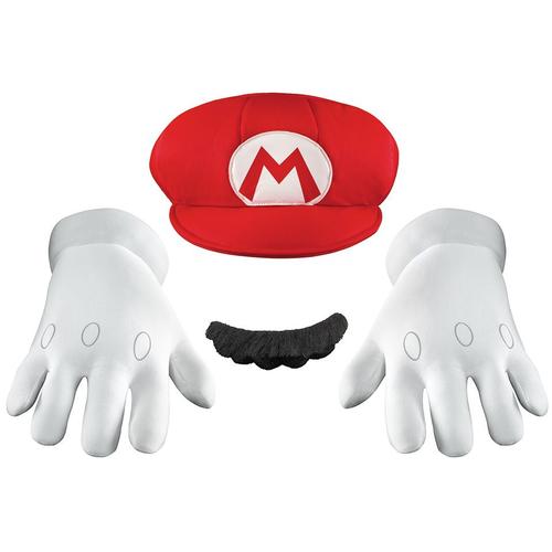 Set Accessoires Mario Adulte Taille Unique