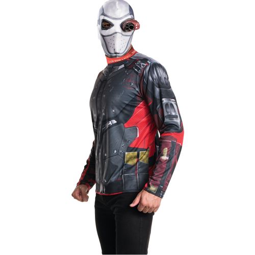 Déguisement  Tshirt Et Cagoule Adulte Deadshot - Suicide Squad Xl
