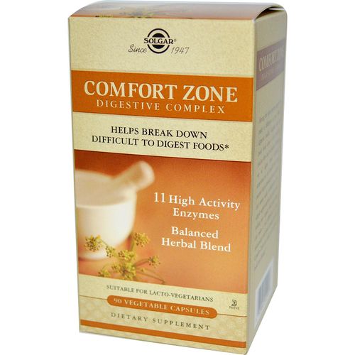 Comfort Zone Digestive Complex, 90 Veggie Caps -Solgar 