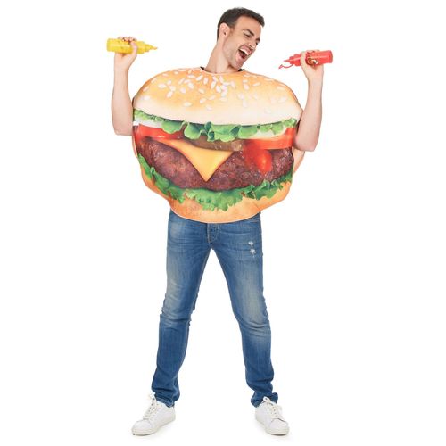 Déguisement De Burger Adulte Taille Unique