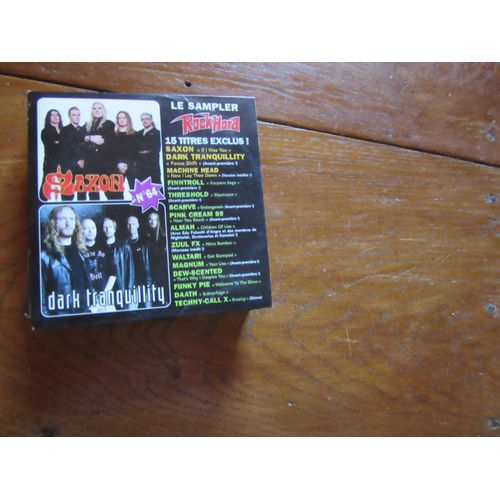 Sampler Hard Rock  15 Titres N° 64 Saxon  Dark Tranquillity Machine Head Scrave Zuul Fx ...