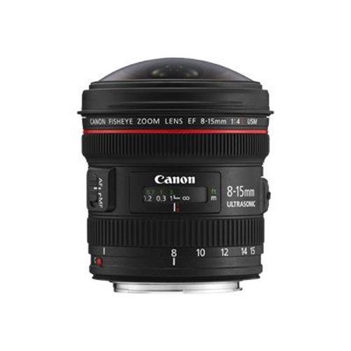 Objectif Canon EF - Fonction Zoom - 8 mm - 15 mm - f/4.0 - Canon EF