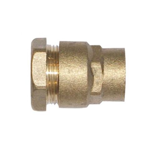 RACCORD LAITON F. 20X27 TUYAU 25 A SERRAGE EXT.