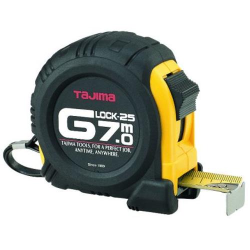 METRE G LOCK 7MX25MM BOITIER ANTI-CHOC JAUNE