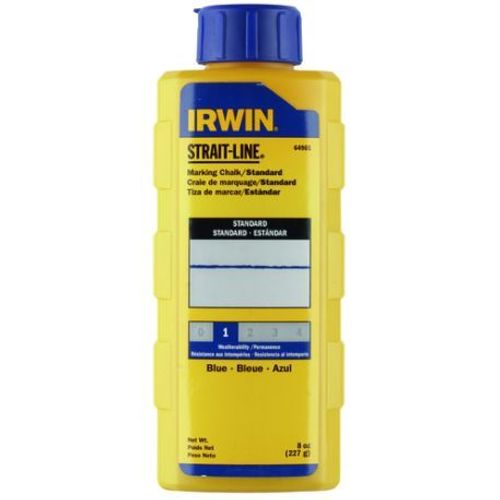 POUDRE A TRACER BLEU 227G STRAIT LINE IRWIN MACONNERIE