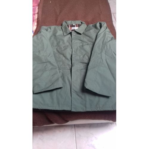 Parka Barble Bleu Veste Parka Travail Coton 50 Kaki