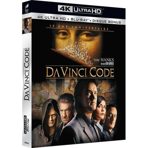 Da Vinci Code - 4k Ultra Hd + Blu-Ray + Blu-Ray Bonus - Édition 10ème Anniversaire