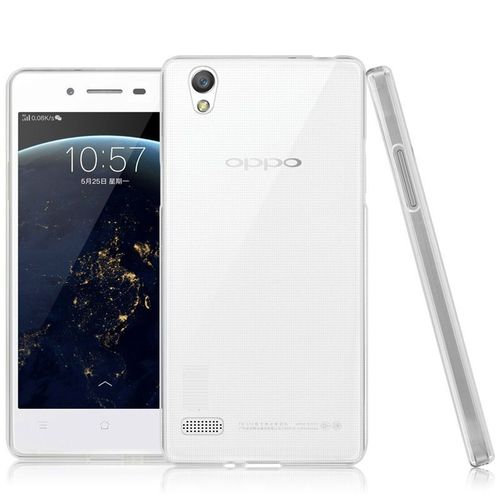 Coque Silicone Gel (Tpu) Oppo F1 Transparent Souple 0.3 Mm Soft Cover