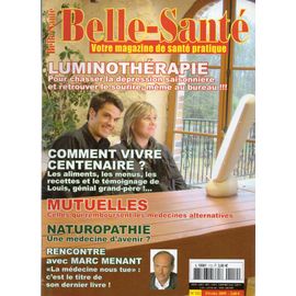 Belle Sante  N° 112 : Luminotherapie  Pour Chasser La Dépression Saisonnière Et Retrouver Le Sourire, Même Au Bureau!!!