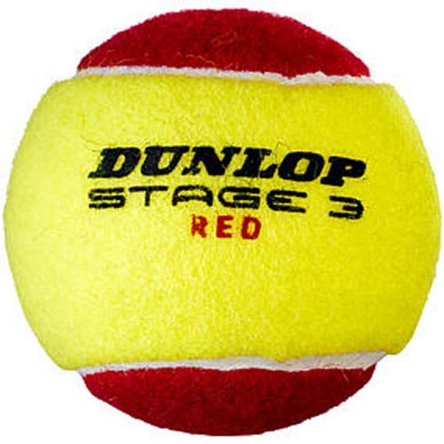 Dunlop Stage 2 Red 3 Balles