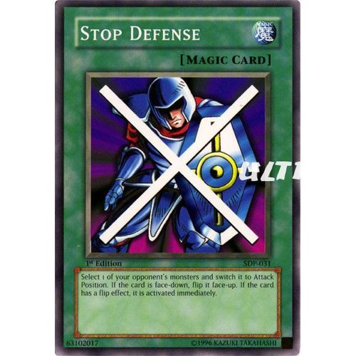 Yu-Gi-Oh! - Sdp-031 - Stop Defense - Commune