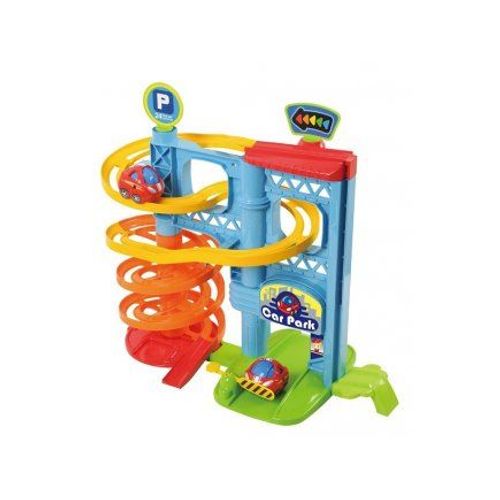 Garage Multi-Niveaux Piste Spirale - Dès 2 Ans