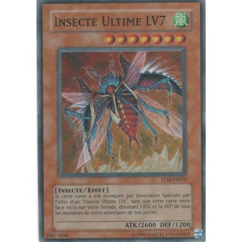 Carte Yu Gi Oh Insecte Ultime Lv7 Tlm-Fr010 Super Rare