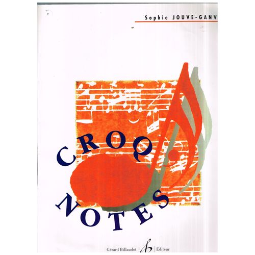 Jouve-Ganvert Croq'notes Cahier 4