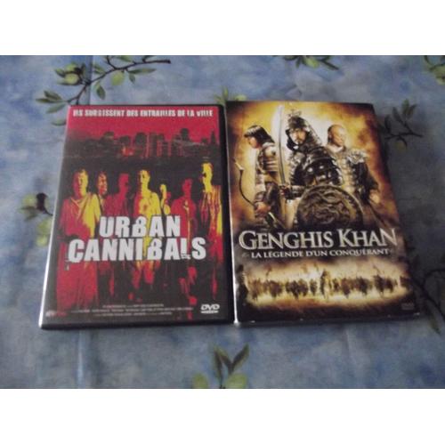 Lot De 2 Dvd Divers"Genghis Khan-Urban Cannibals"