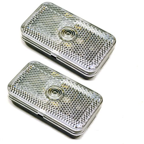 Feu De Gabarit Avant Mini Pour Remorque, Caravane Clair Blanc Paire Lampe Tr146