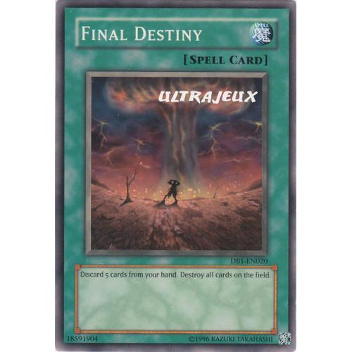 Yu-Gi-Oh! - Db1-En020 - Final Destiny - Commune