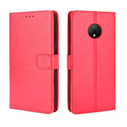 Étui Pour Doogee X95 Magnétique Titulaire De La Carte Couverture Rabattable Portefeuille - Rouge