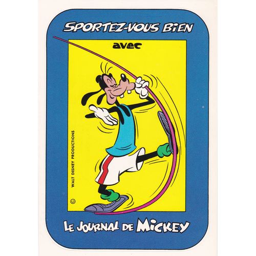 Sportez-Vous Bien Avec Le Journal De Mickey