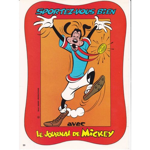 Sportez-Vous Bien Avec Le Journal De Mickey