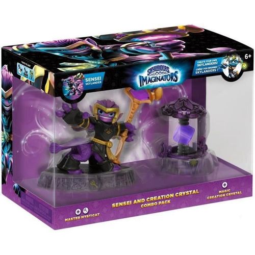 Combo Pack Skylanders Imaginators Mysticat + Cristal Magie