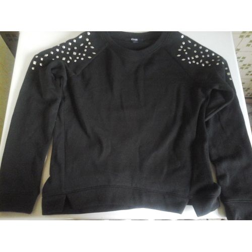 Sweat Kiabi Coton 10 Ans Noir Pour Fille Enexcellent État