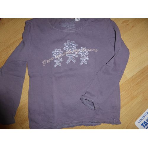 T-Shirt Okaïdi T-Shirt Coton 4 Ans Violet