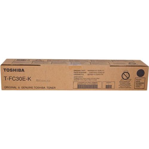 Toshiba TFC30EK - Noir - originale - cartouche de toner - pour e-STUDIO 2050C, 2051C, 2550C, 2551C
