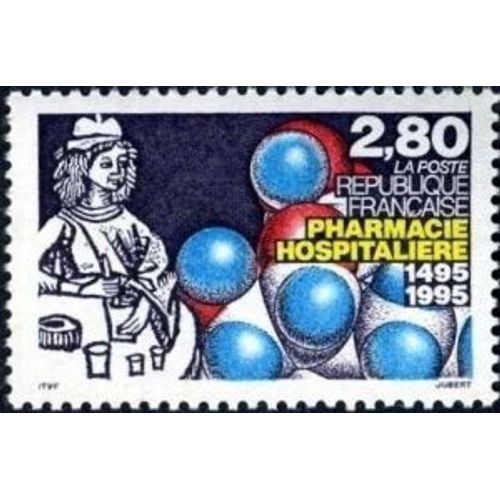 France 1995, Bel Exemplaire Yvert 2968, Pharmacie Hospitalière, Neuf