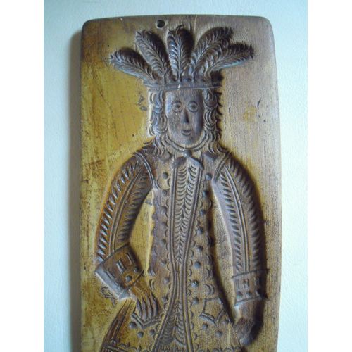 Ustentile Décoré Superbe Beurrier Ancien Moule À Beurre Baratte Biscuit Figurant 1 Indien Couronné De Plumes Cuisine Gastronomica Indian Carnaval Gastronomie Objet De Métier Suisse Valais Alpes C.1800