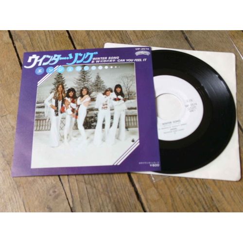 Winter Song / Can You Feel It 45t Japon White Label Rare 
