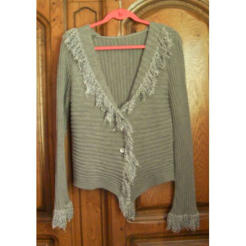 Gilet Gris Patrice Bréal - Taille M 