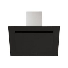 Novy Vision 7830 - Hotte - hotte décorative - largeur : 89.8 cm - profondeur : 42.6 cm - evacuation - verre noir