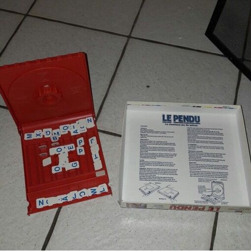 Jeu De Société « Le Pendu » MB - Édition 1988 - Complet - Occasion Bon État - Livraison Gratuite